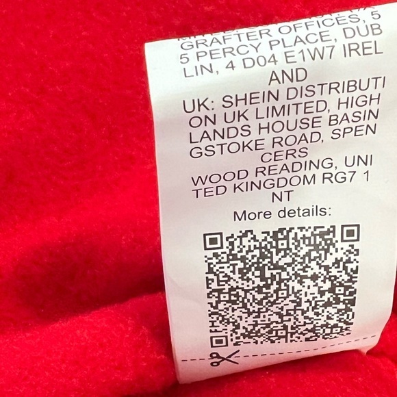 Red USA Sweatshirt Size Large NWOT - Picture 5 of 8